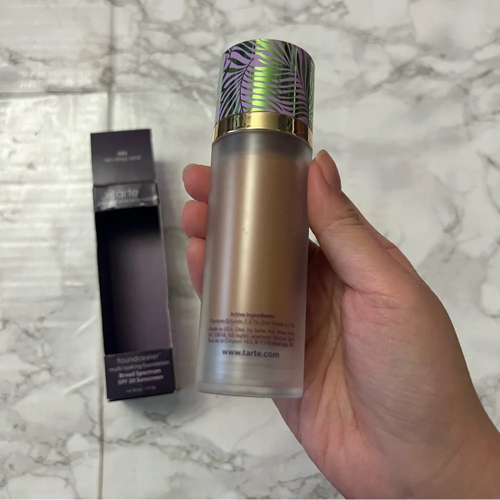 tarte foundcealer multi tasking foundation 48S tan deep sand